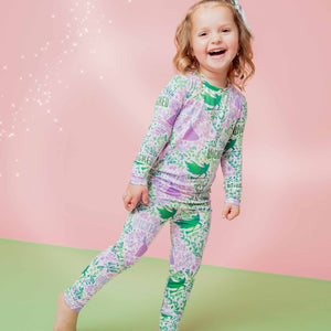 Baby Kids Bamboo Pajamas — Wicked Long Sleeve Pajama Set — Image 1
