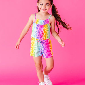 Baby Kids Bamboo Pajamas — Wild Child Romper — Image 1