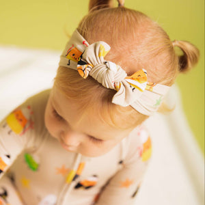 Baby Kids Bamboo Pajamas — Witch Better Have My Candy Headwrap — Image 1