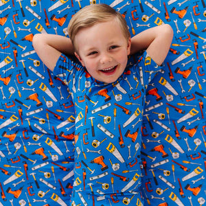 Baby Kids Bamboo Pajamas — Wrench & Repeat Bum Bum Blanket — Image 1