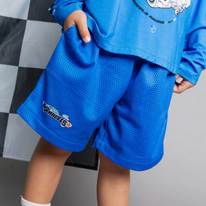 Baby Kids Bamboo Pajamas — Hot Wheels™ Born To Race Mesh Shorts — Image 3