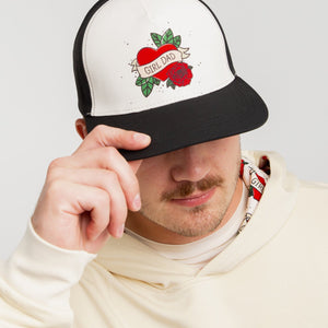 Baby Kids Bamboo Pajamas — Girl Dad Men's Hat — Image 1