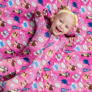 Baby Kids Bamboo Pajamas — Gilmore Girls™ Bum Bum Blanket - Plush — Image 1