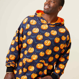 Baby Kids Bamboo Pajamas — Jack Of All Frights Adult Unisex Hoodie — Image 1