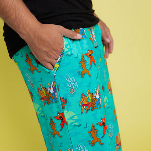 Baby Kids Bamboo Pajamas — Scooby-Doo™ Mystery Crew Men's Pajama Pants — Image 1
