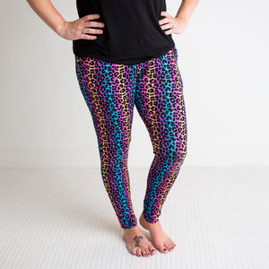 Baby Kids Bamboo Pajamas — Livin' La Cheetah Loca Mama Pants — Image 1