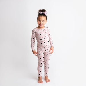 Baby Kids Bamboo Pajamas — Light Hearted Alligator Clip — Image 1