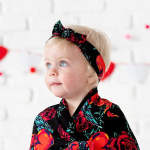 Baby Kids Bamboo Pajamas — Tough Love Headwrap — Image 1