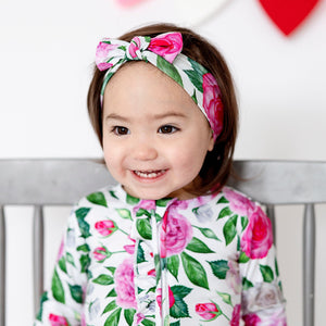 Baby Kids Bamboo Pajamas — Best Buds Headwrap — Image 1