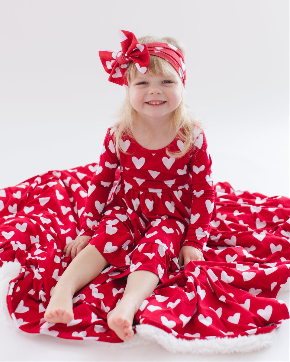 Bums and Roses 3T Heart Beet buy Girls Dress