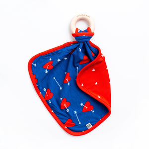 Baby Kids Bamboo Pajamas — Love Struck Lovey — Image 1