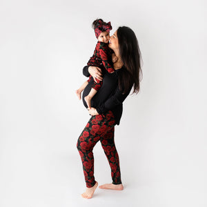 Baby Kids Bamboo Pajamas — Bums & Roses Mama Pants — Image 1