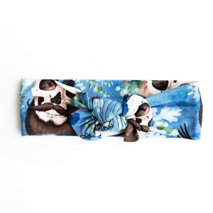 Baby Kids Bamboo Pajamas — Killer King Headwrap — Image 1