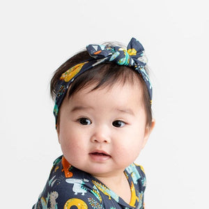 Baby Kids Bamboo Pajamas — Sight for Saur Eyes Headwrap — Image 1