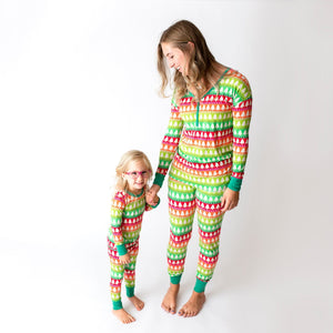 Baby Kids Bamboo Pajamas — Treemendously Bright Mama Pants — Image 1
