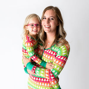 Baby Kids Bamboo Pajamas — Treemendously Bright Mama Shirt — Image 1