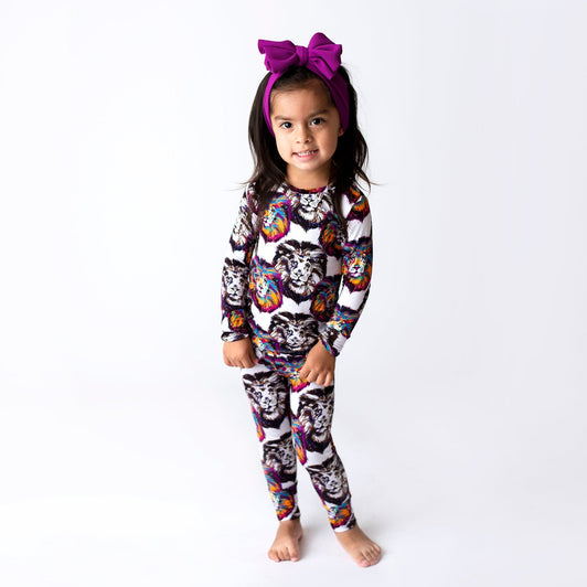 I Ain't Lion Two-Piece Pajama Set - Long Sleeves