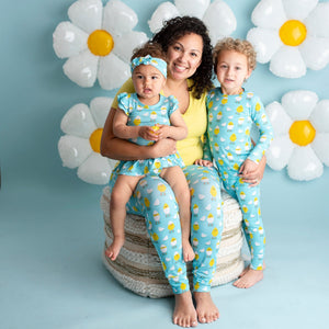 Baby Kids Bamboo Pajamas — Chick Magnet Mama Pants — Image 1