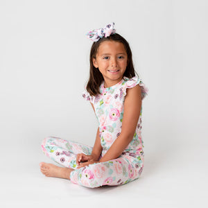 Baby Kids Bamboo Pajamas — Succa For You Nylon Bow — Image 1