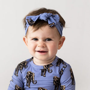 Baby Kids Bamboo Pajamas — I'm All Ears Headwrap — Image 1