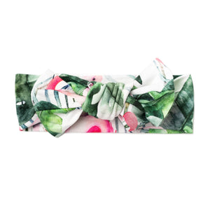 Baby Kids Bamboo Pajamas — Mother of the Flocking Year Headwrap — Image 1