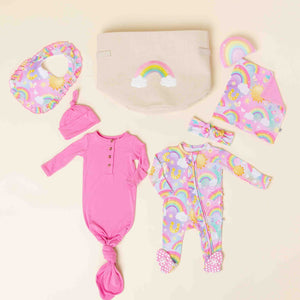 Baby Kids Bamboo Pajamas — Dream in Color Essential Bundle — Image 1