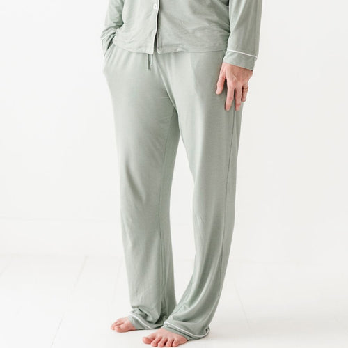Eucalyptus Women's Collar Shirt & Pants Set - Image 8 - Bums & Roses
