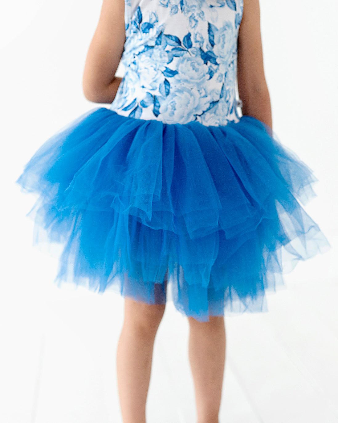 Bums & Roses My Something Blue Tulle Tutu Dress, Hypoallergenic & Antibacterial Bamboo Fabric, 18 - 24 Months Bums & Roses My Something Blue Tulle Tutu Dress, Hypoallergenic & Antibacterial Bamboo Fabric, 18 - 24 Months