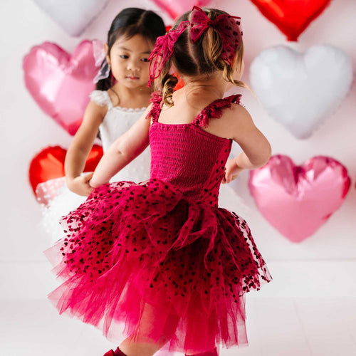 Crimson Heart Tulle Tutu Dress - Image 19 - Bums & Roses