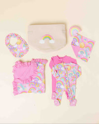 Baby Kids Bamboo Pajamas — Dream in Color Signature Bundle — Image 1