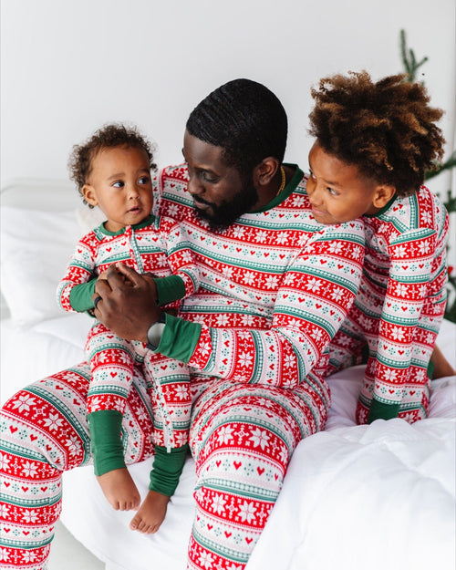 Baby Kids Bamboo Pajamas — Up To Snow Good Convertible Romper — Image 22