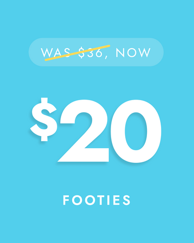 Baby Kids Bamboo Pajamas — $20 Footies — Image 1