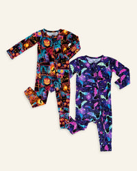Bat Attitude & I Haunt It That Way Convertible Romper Bundle