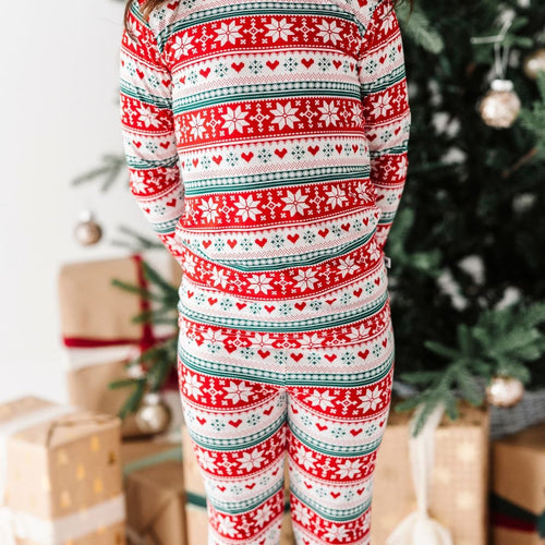 Bums & Roses - Baby & Kids Bamboo Pajamas - Up To Snow Good Two-Piece Pajama Set - Image 29