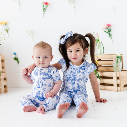 Hoppy You're Hare Two-Piece Pajama Set - Image 6 - Bums & Roses