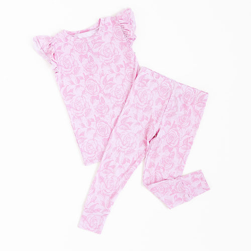 Whispering Roses Two-Piece Pajama Set - Image 2 - Bums & Roses