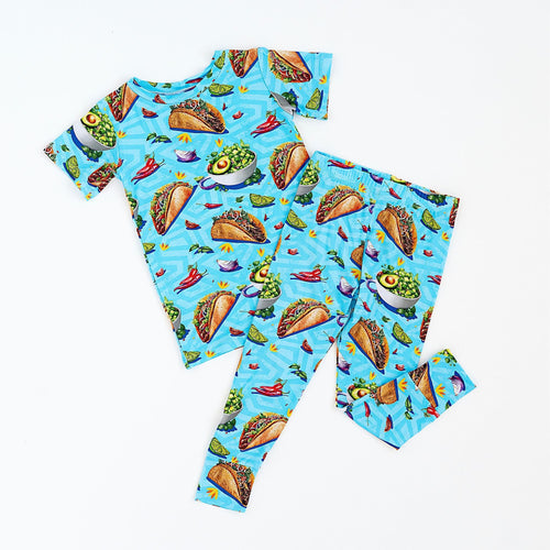 Let's Taco-Bout It Two-Piece Pajama Set - Image 2 - Bums & Roses