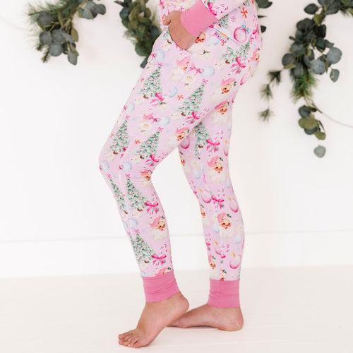 Merry Little Pinkmas Women's Pants- FINAL SALE - Image 2 - Bums & Roses