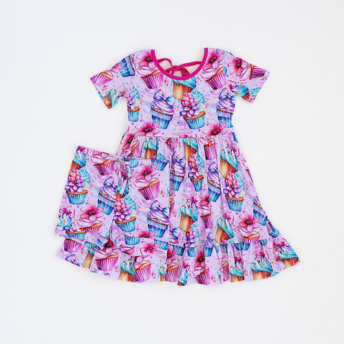 Another Year Sweeter Girls Dress & Shorts Set - Image 2 - Bums & Roses