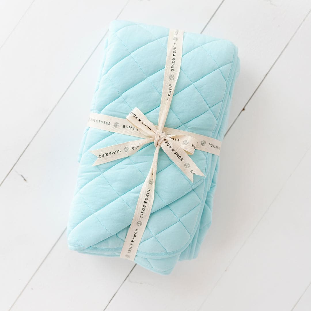 Happily Ever Heeler Ruffle Bamboo Blanket