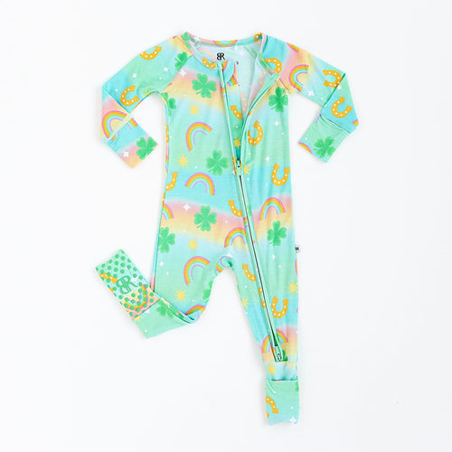 Clover the Rainbow Convertible Romper - Image 4 - Bums & Roses