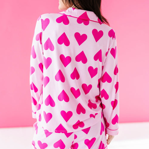 Perfectly Pink Women's Collar Shirt & Shorts Set - Image 5 - Bums & Roses
