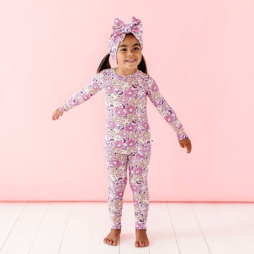 Let's BOOgie Two-Piece Pajama Set - Image 1 - Bums & Roses