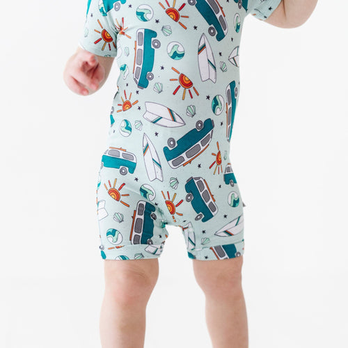 Catch Me If You Van Shortie Romper - Image 7 - Bums & Roses
