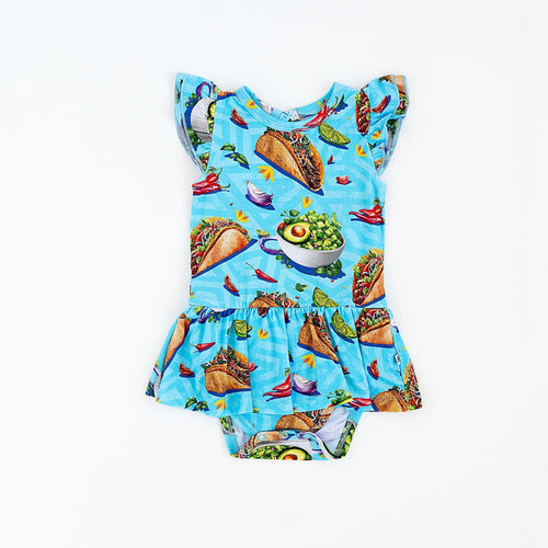 Let's Taco-Bout It Ruffle Dress - Image 2 - Bums & Roses
