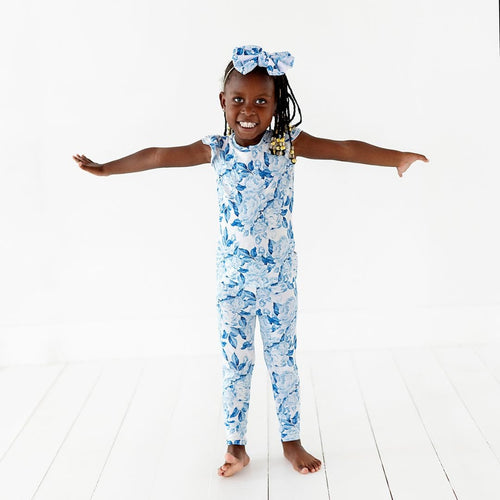 My Something Blue Two-Piece Pajama Set - Image 5 - Bums & Roses