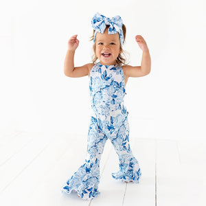 My Something Blue Backless Romper - Image 1 - Bums & Roses