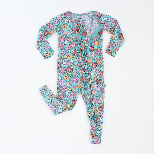 Don't Worry Be Hippie Convertible Ruffle Romper - Image 8 - Bums & Roses
