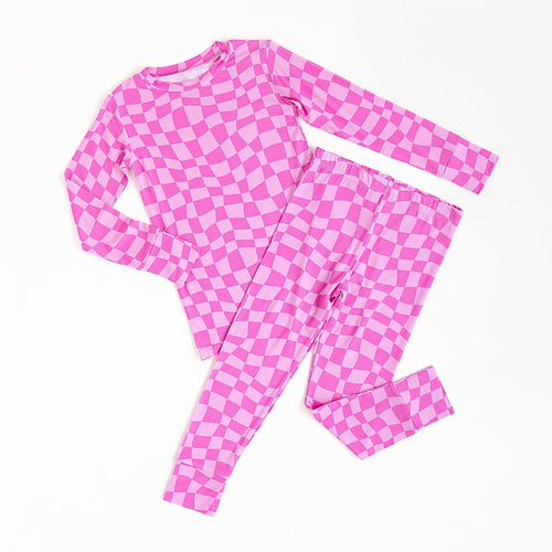 Roller at the Disco Two-Piece Pajama Set - Image 2 - Bums & Roses