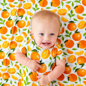 Orange You Sweet Bum Bum Blanket